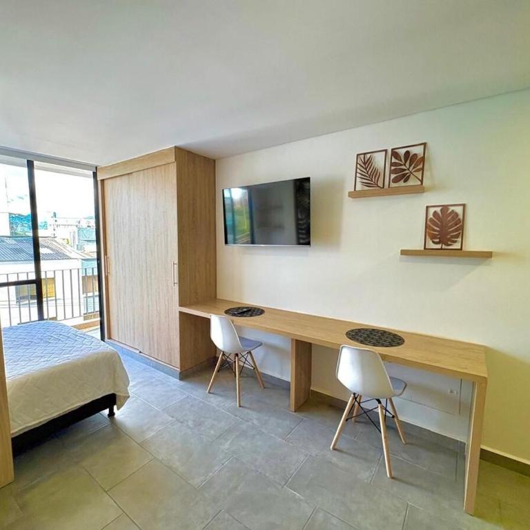 Apartaestudio - Hermosa vista - Apartamento de 1 dormitorio - 9