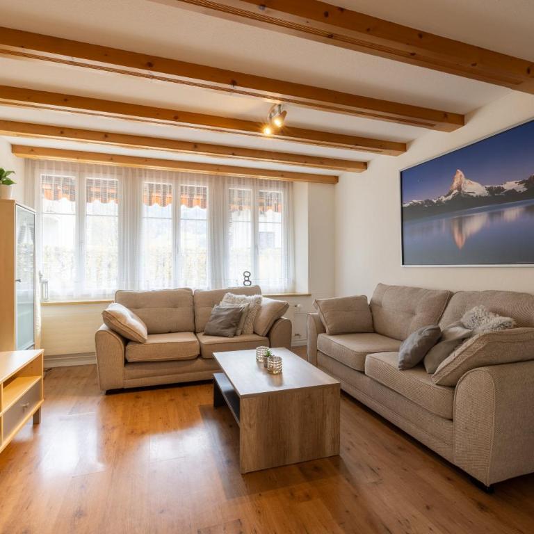 3,5 Zimmer Wohnung Eigerblick zentral in Grindelwald - Apartment mit 2 Schlafzimmern - 14