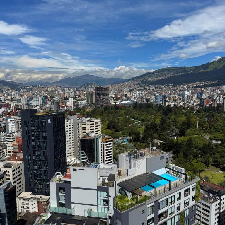 Nuevo Studio en Edificio Qanvas- Piso 19 - Parque La Carolina - One-Bedroom Apartment - 38