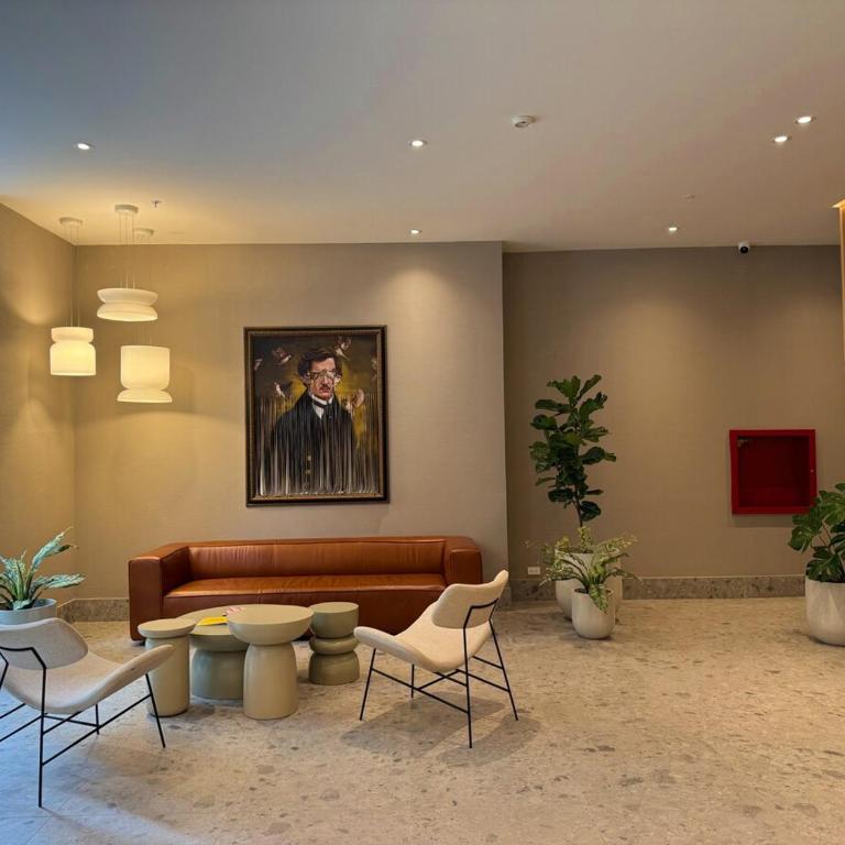 Nuevo Studio en Edificio Qanvas- Piso 19 - Parque La Carolina - One-Bedroom Apartment - 40