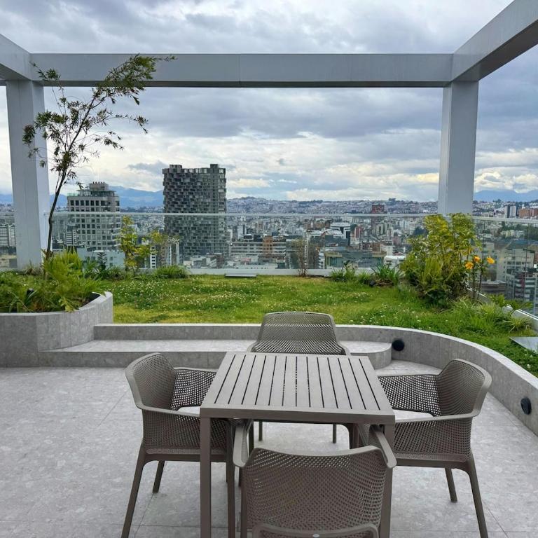 Nuevo Studio en Edificio Qanvas- Piso 19 - Parque La Carolina - One-Bedroom Apartment - 44