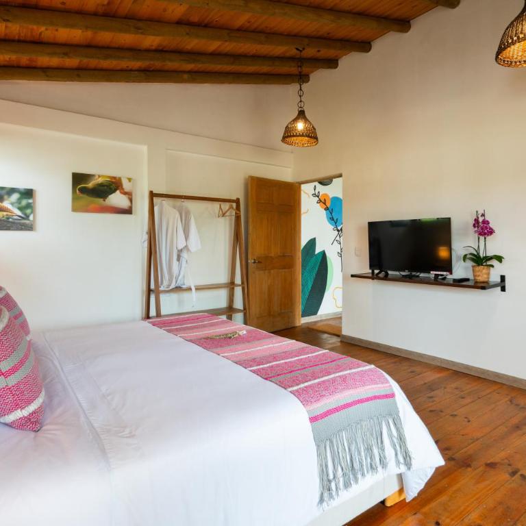 Terasu Hotel Boutique Salento - Habitación con cama extragrande y vistas a la montaña - 11