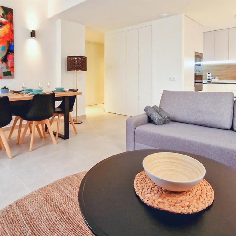 Private jacuzzi, heated pool, AC, garage, 250m beach, - Apartamento de 2 dormitorios - 15