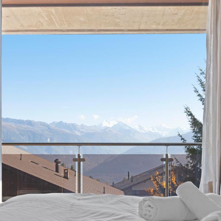 Crans-Montana, 5 pers, balcon vue et parking privé - Appartement 1 Chambre - 14