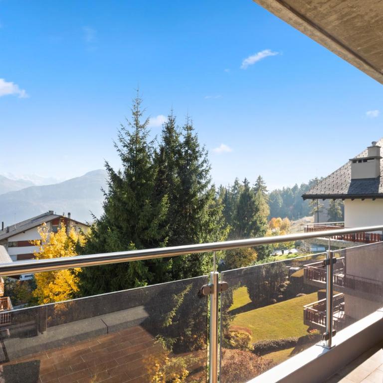 Crans-Montana, 5 pers, balcon vue et parking privé - Appartement 1 Chambre - 16