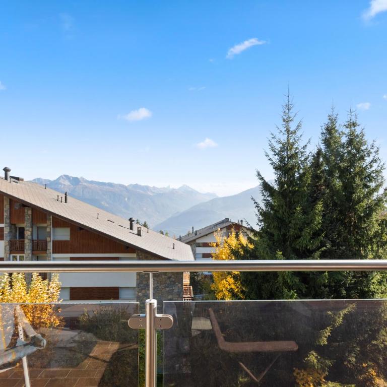 Crans-Montana, 5 pers, balcon vue et parking privé - Appartement 1 Chambre - 17