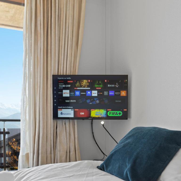 Crans-Montana, 5 pers, balcon vue et parking privé - Appartement 1 Chambre - 13