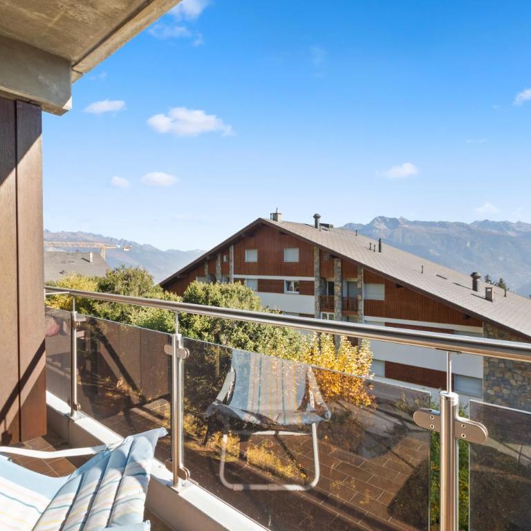 Crans-Montana, 5 pers, balcon vue et parking privé - Appartement 1 Chambre - 2