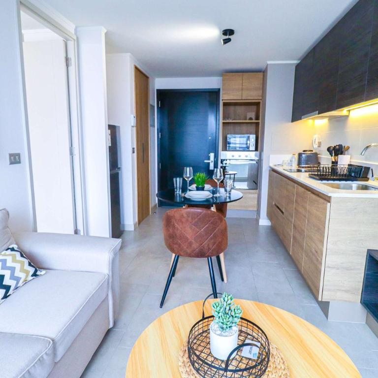 HOM I Cercano al Metro Irarrazaval1D1B con Terraza - Apartment - 32