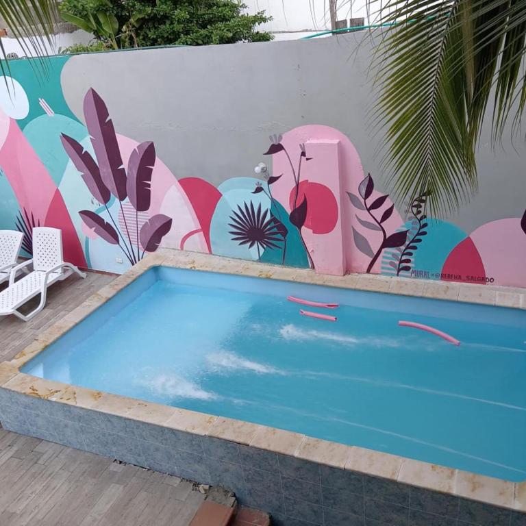 Bm-14G Charming Cartagena Lodge with Shared Pool and Private Terrace - Double or Twin Room - 15