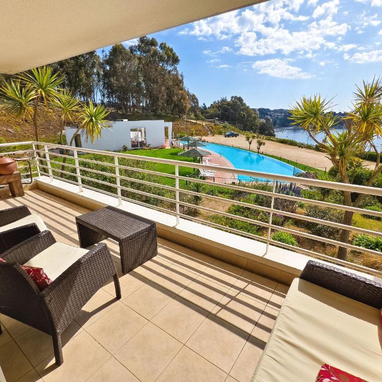 Vista al mar, acceso a la playa y jardín - Apartamento con vistas al mar - 5