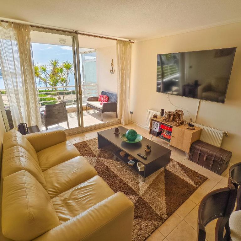 Vista al mar, acceso a la playa y jardín - Apartamento con vistas al mar - 11