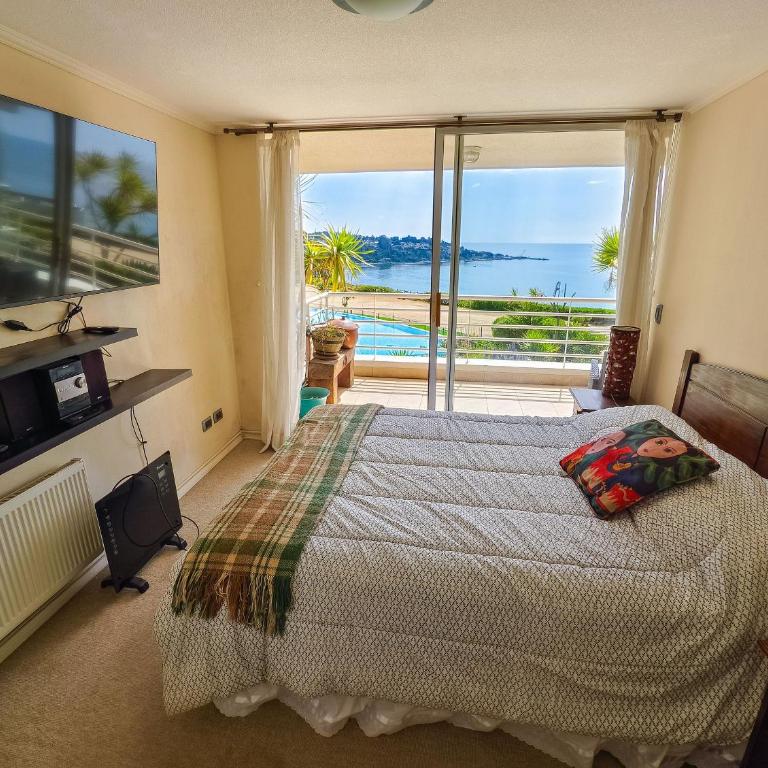 Vista al mar, acceso a la playa y jardín - Apartamento con vistas al mar - 16