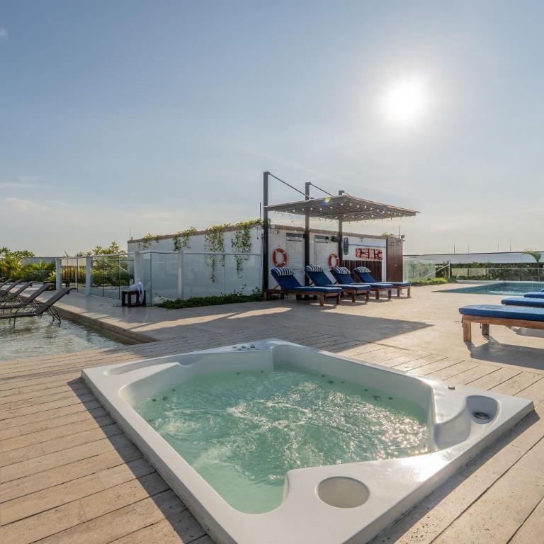 MQ1206 Increíble vista Jacuzzi Priv Cielo Mar - Apartamento de 2 dormitorios con balcón - 54