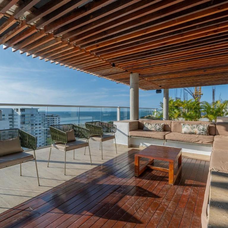 MQ701 Nuevo Apto Boho Style Jacuzzi privado - Apartamento con vistas y balcón - 23