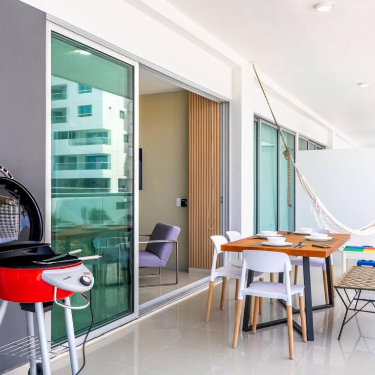 Bizsar Mar 4 Piscinas Acceso privado playa BBQ privado - Apartment - 13