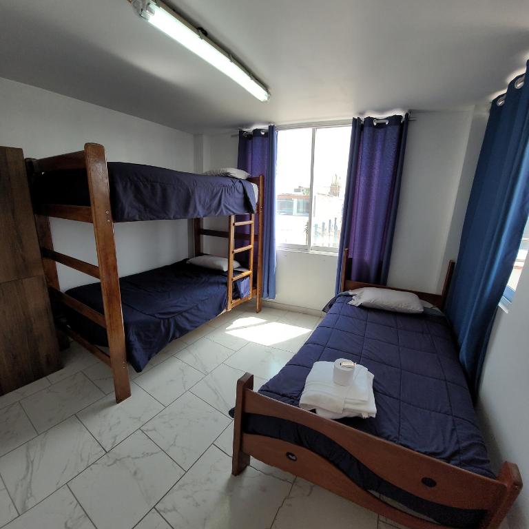 Bravos Hospedaje Punta Negra - Habitación Triple con terraza - 1