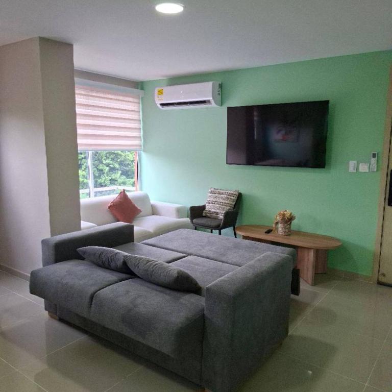 Apto Moderno y Familiar 302 Excelente Ubicación norte Barranquilla - Apartamento de 2 dormitorios - 4