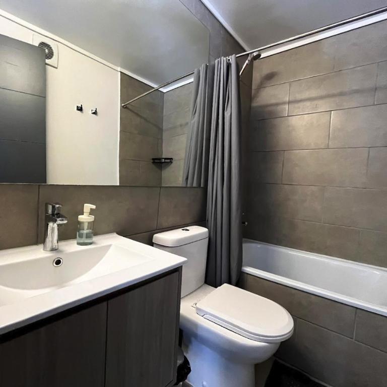 Studio Santiago, Moderno, Parque O Higgins - Apartamento de 1 dormitorio - 12