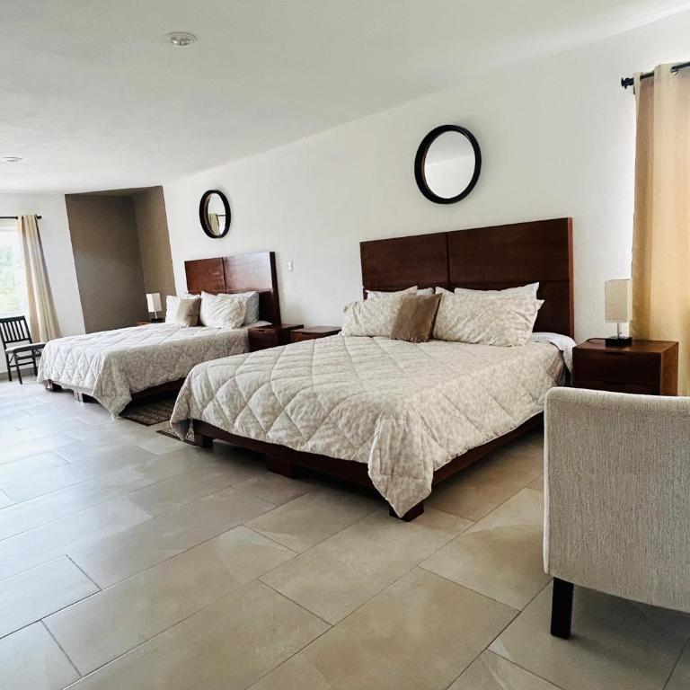 Pedernal Hotel - Habitación con 2 camas extragrandes - 3