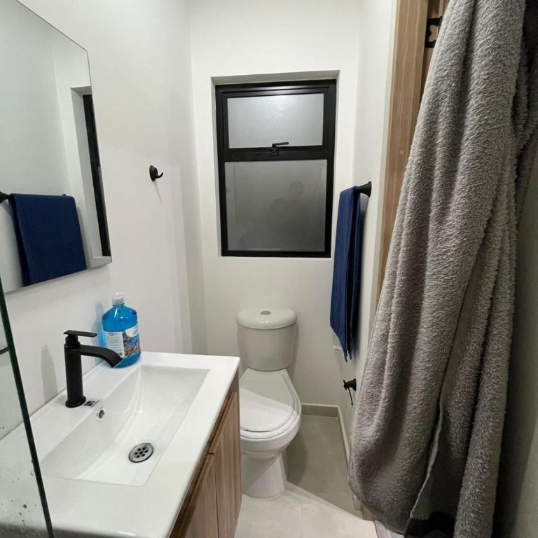 Cozy room with bathroom and private kitchen - One-Bedroom Apartment - 7