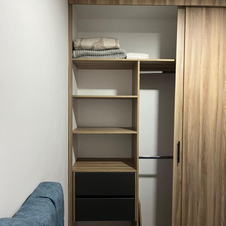 Cozy room with bathroom and private kitchen - One-Bedroom Apartment - 10