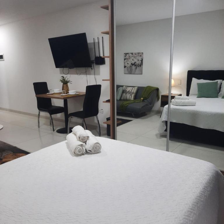 Monoambiente 202 Edificio Tuareg Zona Equipetrol - One-Bedroom Apartment - 12