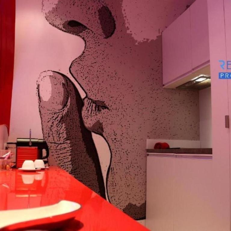 Suite Rouge • Expérience romantique & spa - Estudio - 12