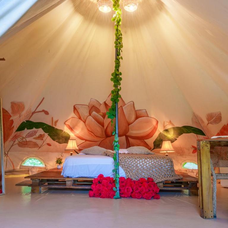 Glamping Las Palmas Finca - Deluxe Suite with Spa Bath - 19