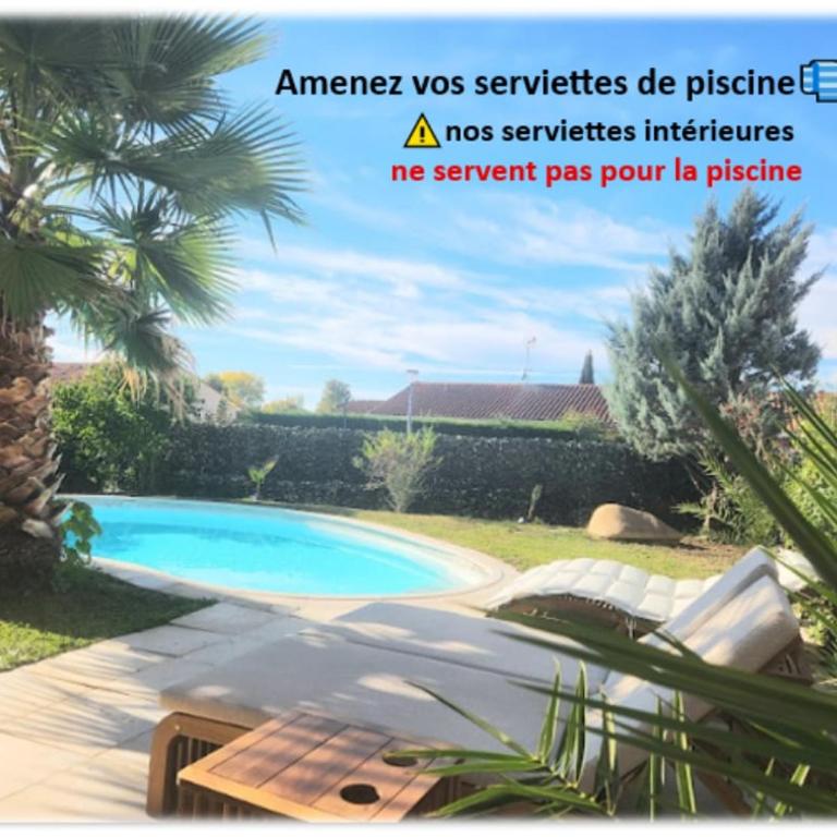 Maison Cosy Avec Piscine - Apartment mit 3 Schlafzimmern - 42