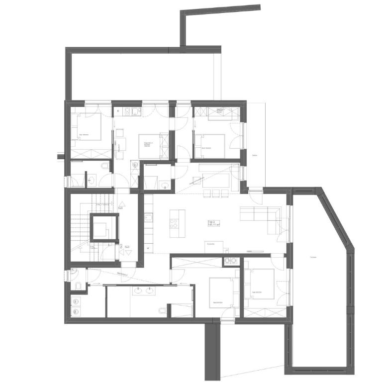 Haus Schlatti - Premier Apartment mit 4 Schlafzimmern - 12
