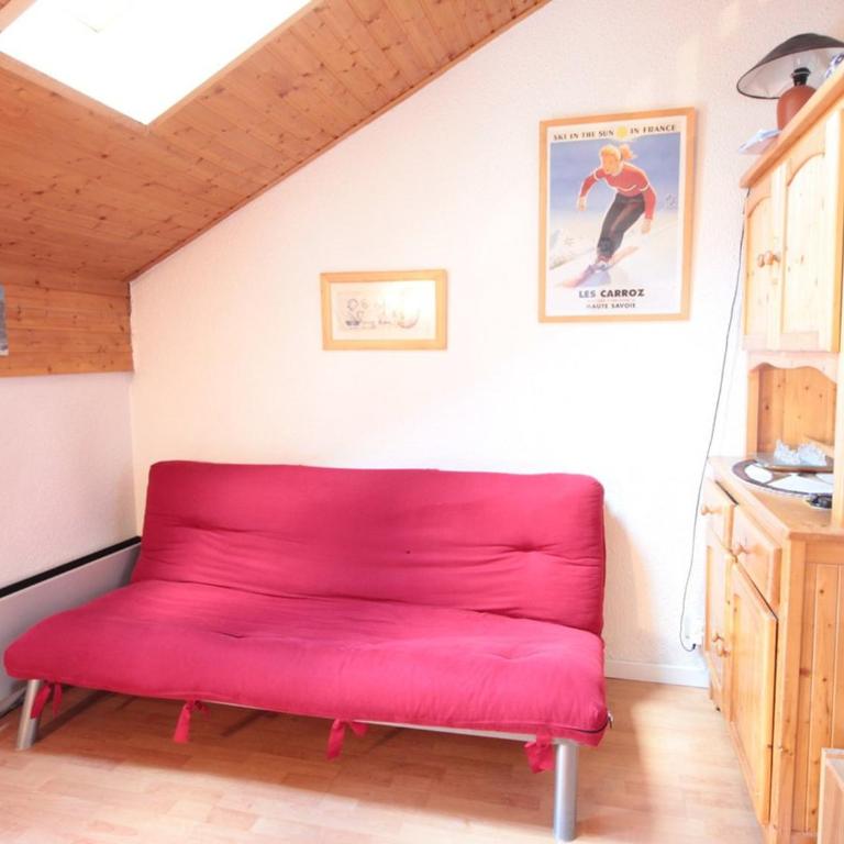 Studio mezzanine 5 pers, pied des commerces, 450m des pistes - FR-1-572-184 - Studio - 5