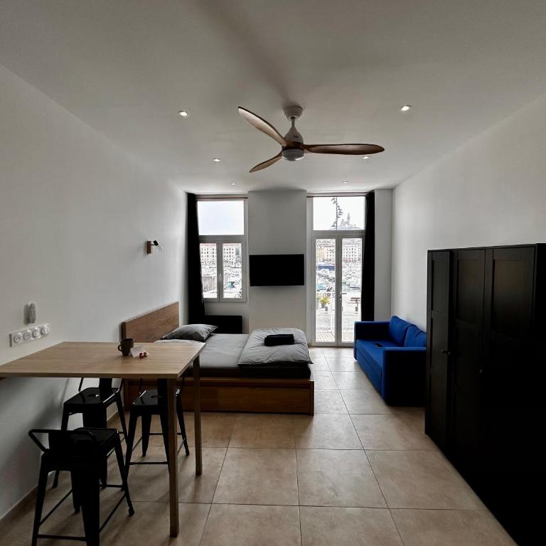 Appartement vue imprenable Vieux-Port et Notre Dame - Studio - Vue sur Mer - 21
