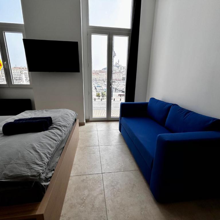 Appartement vue imprenable Vieux-Port et Notre Dame - Studio - Vue sur Mer - 19