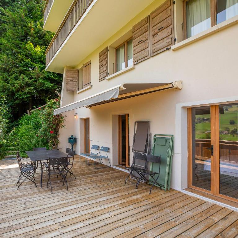 Appartements dans le Chalet Nessa - Combloux - Appartement 2 Chambres avec Vue sur la Montagne - 6