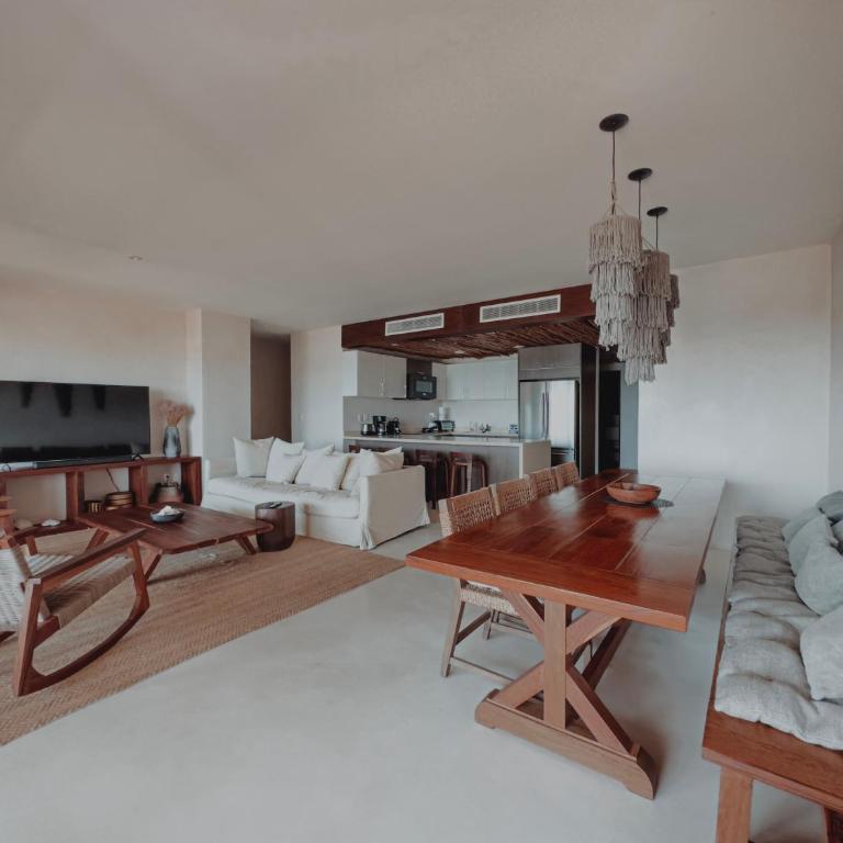 BT Homes - Tulum - Apartamentos modernos con elegancia y serenidad frente al mar - Apartamento con 3 dormitorios - Frente al océano - 29