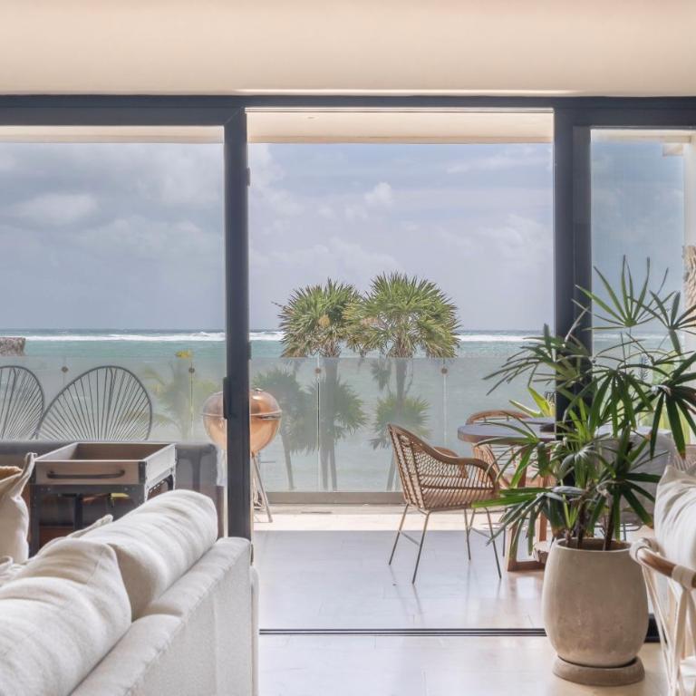 BT Homes - Tulum - Apartamentos modernos con elegancia y serenidad frente al mar - Apartamento de 3 dormitorios con vistas al océano - 4