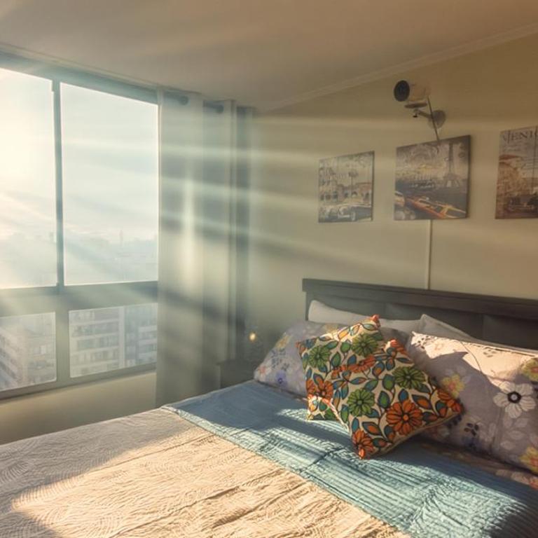 Moderno Departamento con hermosas vistas, piscina, estacionamiento, muy cerca del Metro Santa Isabel y Providencia - One-Bedroom Apartment - 10