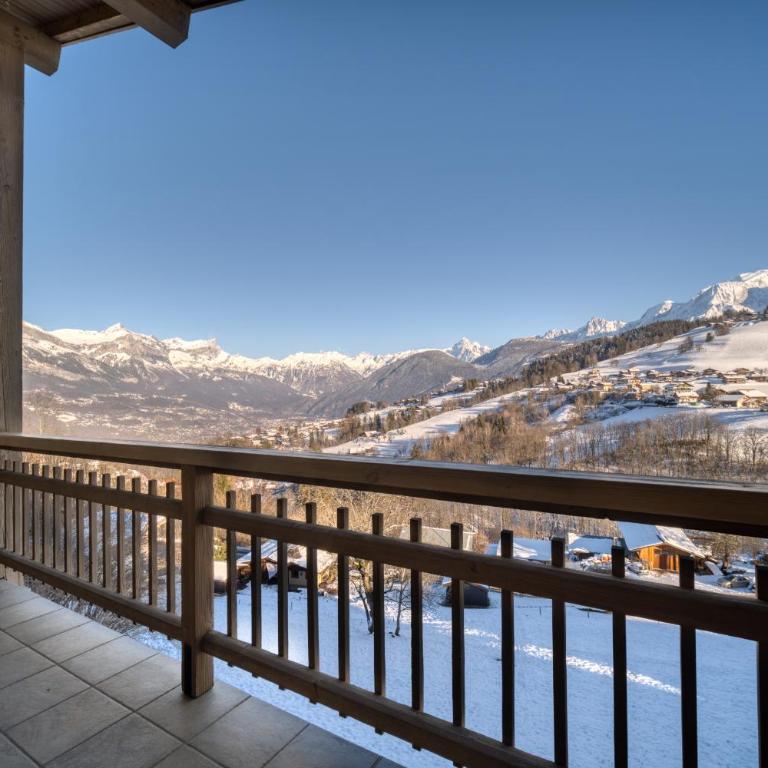 Appartements dans le Chalet Nessa - Combloux - Appartement 2 Chambres avec Vue sur la Montagne - 4