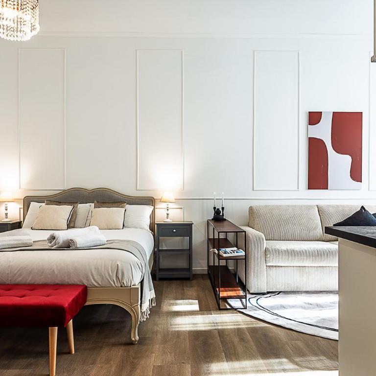 Museo Egizio - All White Chic Studio - GrandMaison - Appartamento Premier con 1 Camera da Letto - 3