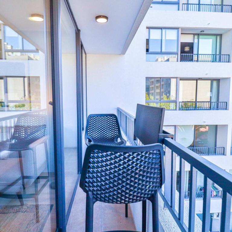 HOM l 2D2B, Wifi, AA, A pasos de universidades, centros de salud y los principales atractivos del centro de Santiago - Apartment - 24