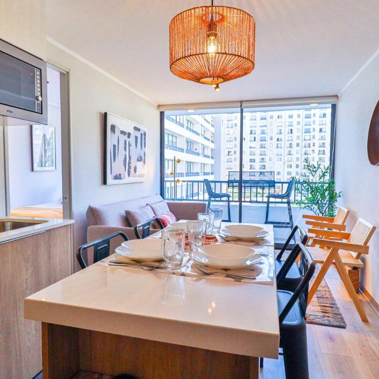 HOM l 2D2B, Wifi, AA, A pasos de universidades, centros de salud y los principales atractivos del centro de Santiago - Apartment - 13