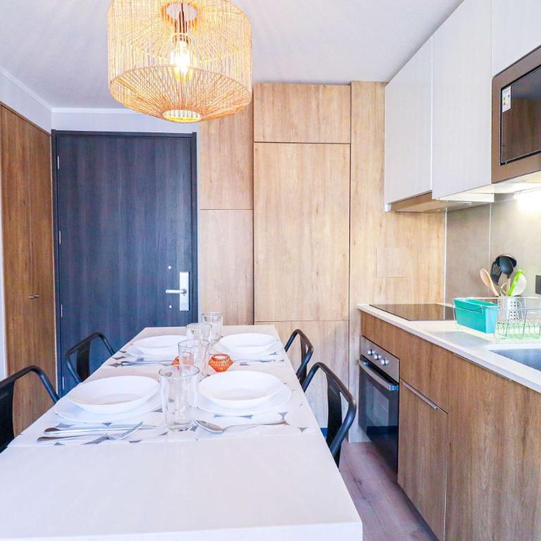 HOM l 2D2B, Wifi, AA, A pasos de universidades, centros de salud y los principales atractivos del centro de Santiago - Apartment - 28