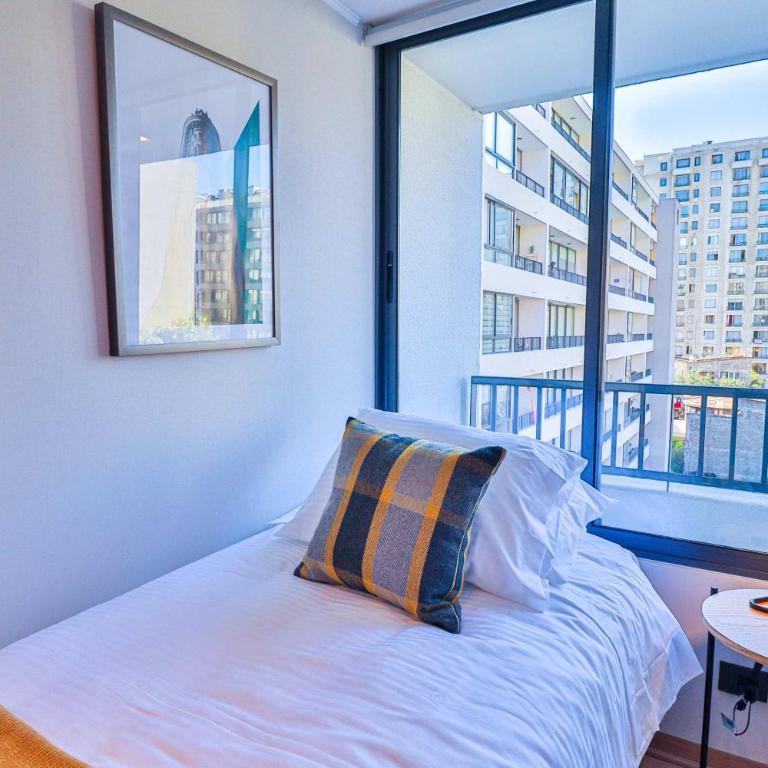 HOM l 2D2B, Wifi, AA, A pasos de universidades, centros de salud y los principales atractivos del centro de Santiago - Apartment - 30