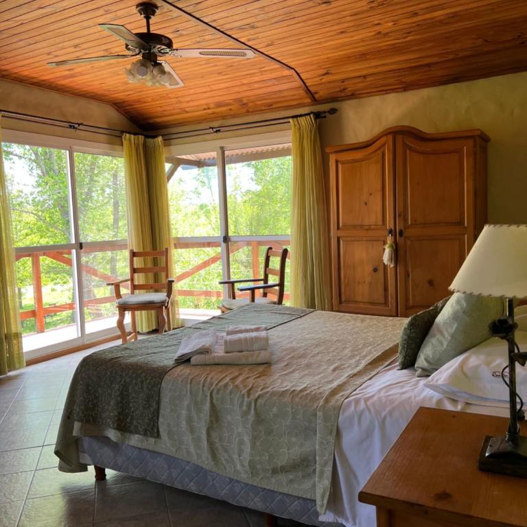 Posada Quellen - Habitación Cuádruple - vistas al jardín - 8