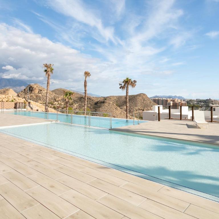 Sea view, Pool, AC, Parking space - Two-Bedroom Apartment - 33