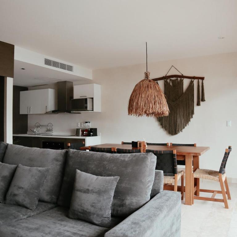 BT Homes - Tulum - Apartamentos modernos con elegancia y serenidad frente al mar - Apartamento de 2 dormitorios con vistas al océano - 38