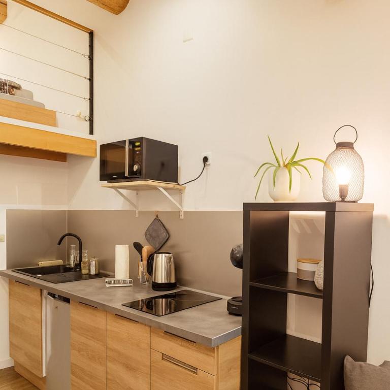 Loft Au Coeur De Montpellier Clim, Wifi, Netflix - Apartment mit 1 Schlafzimmer - 2