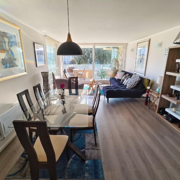 Hermoso y acogedor depto. cerca de la playa para 6 - Apartment with Pool View - 7