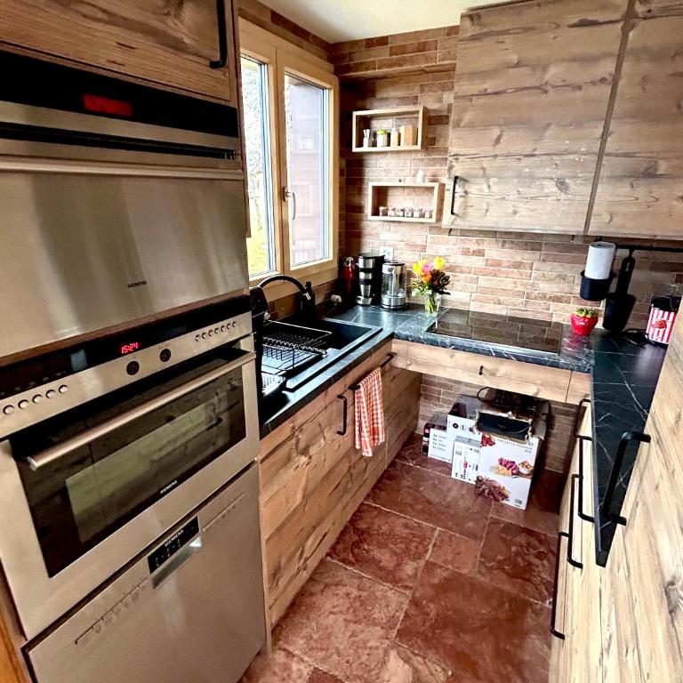 Cosy Chalet 87 in Engelberg with spectacular mountain and lake Views - Chalet mit 3 Schlafzimmern - 65